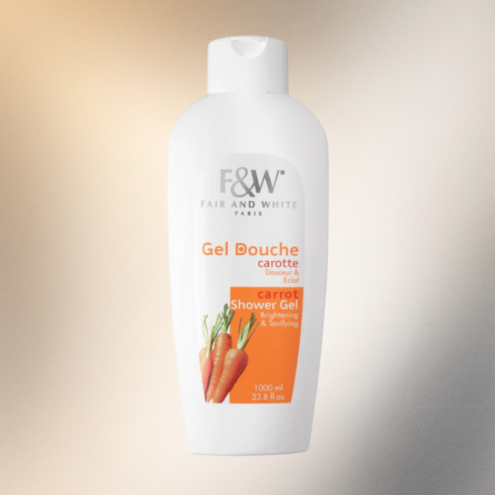 Fair & White Original Carrot Body Wash 33.8 oz - Premium Beauty Product