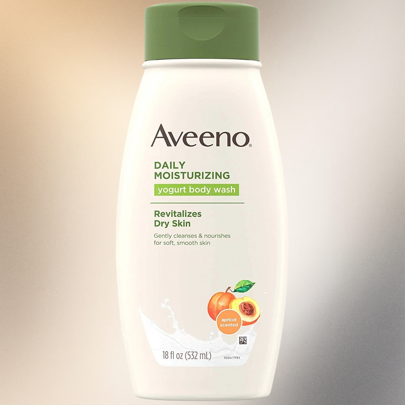 Aveeno Daily Moisturizing B/Wash Yogurt Apricot 18 oz #16932 - Premium Beauty Product