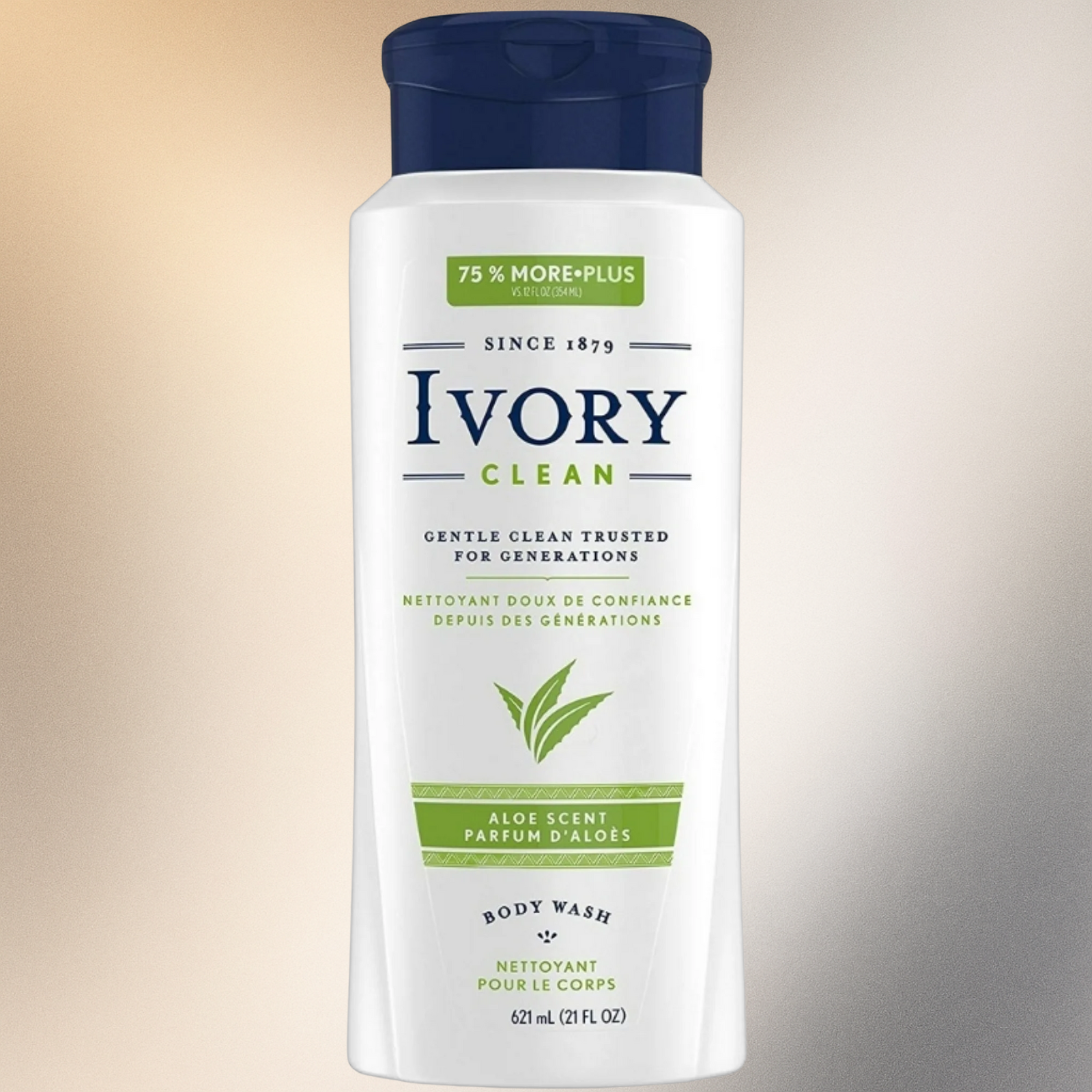 Ivory Scented Aloe Body Wash 21 oz - Premium Beauty Product