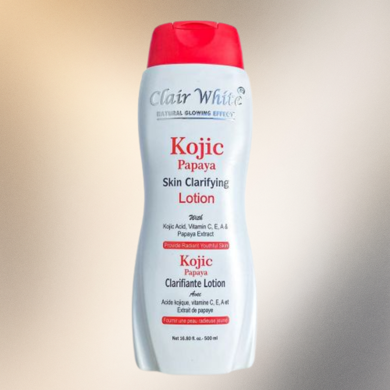 Clair White Kojic Papaya Skin Clarifying Lotion 500ml | 16.8 - Premium Beauty Product