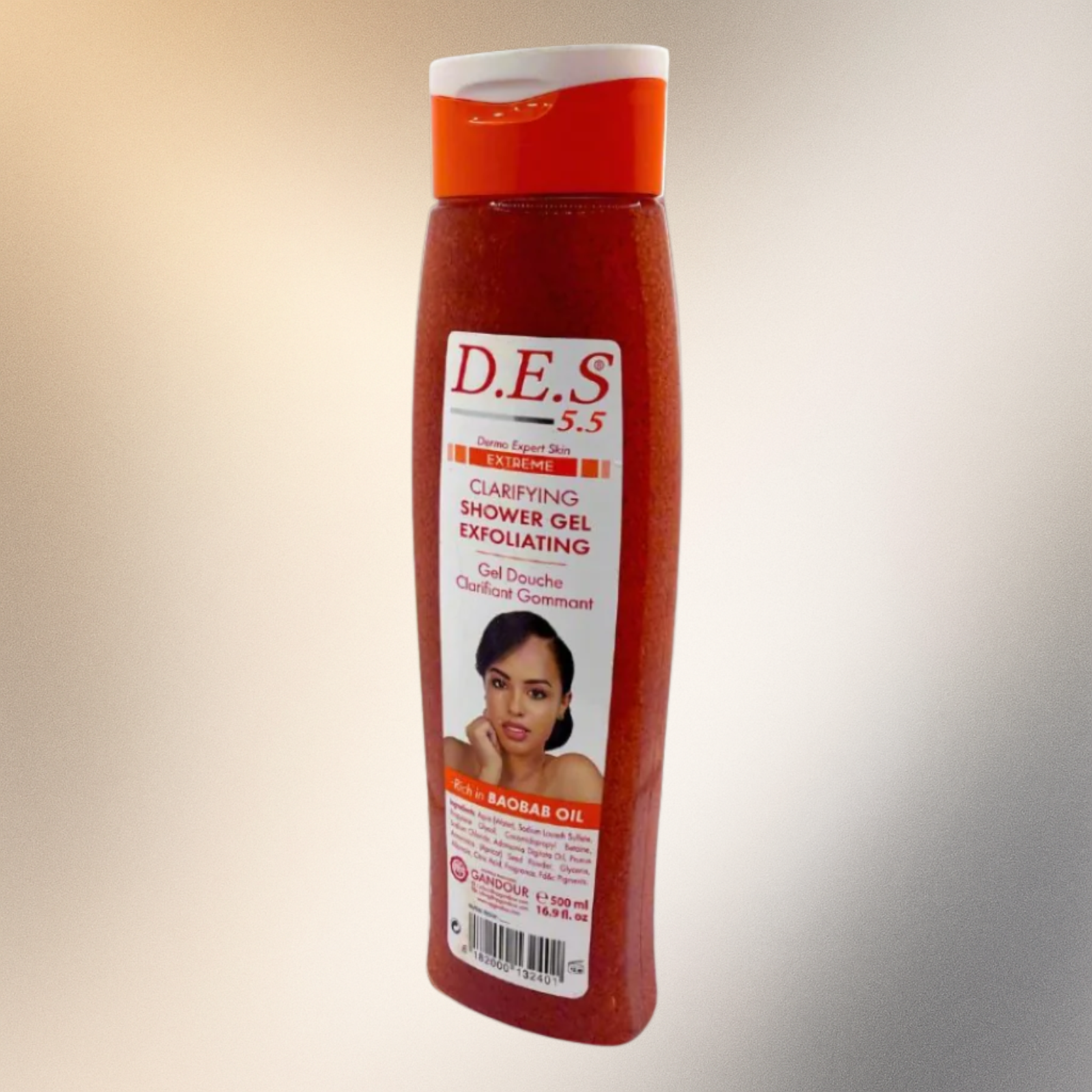 D.E.S 5.5 Dermo Expert Skin Clarifying Shower gel Exfoliatin - Premium Beauty Product