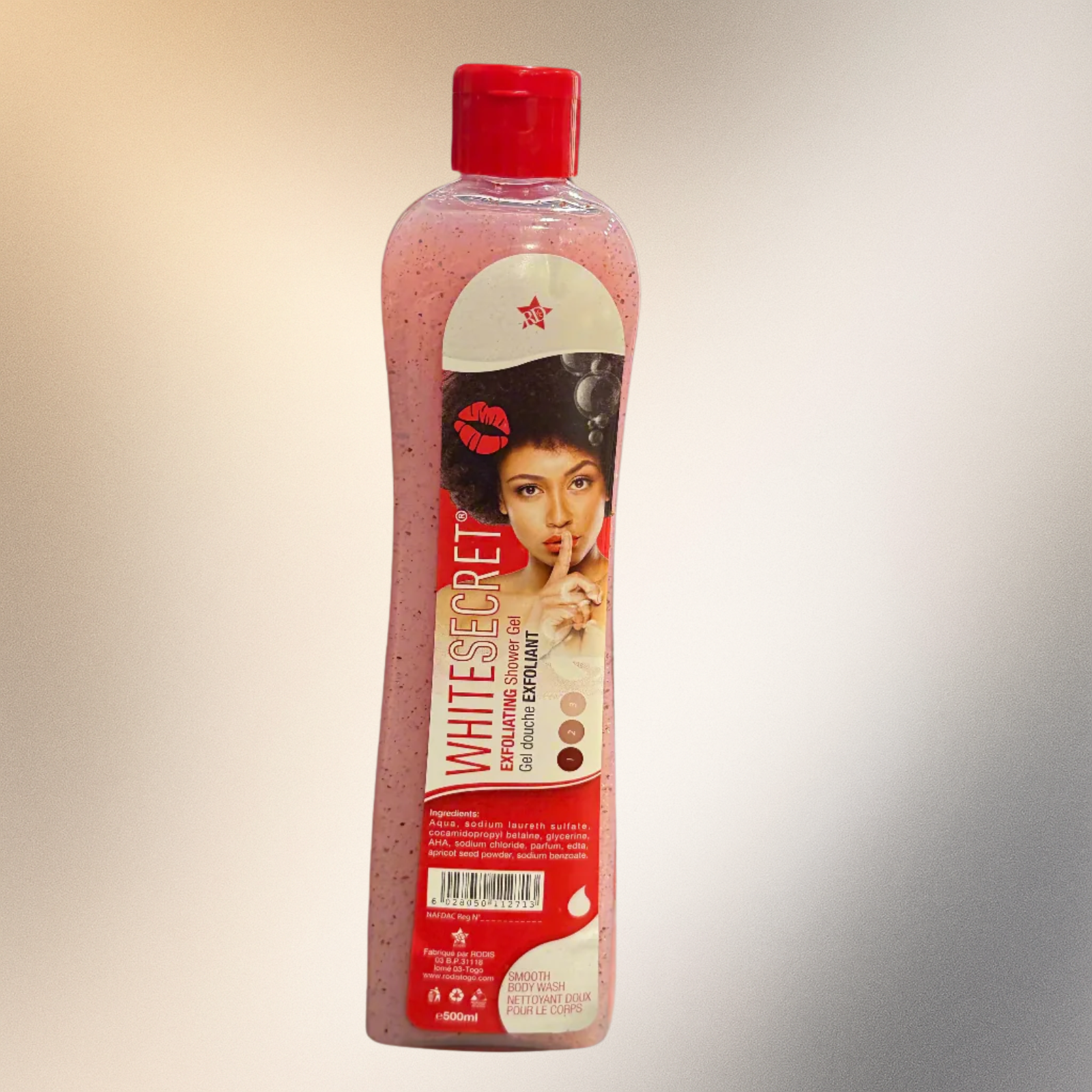White Secret Exfoliating Shower Gel 500 Ml - Premium Beauty Product
