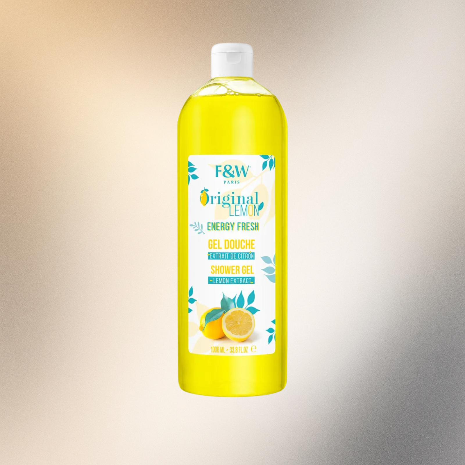 Fair & White Original Lemon Shower Gel 1000ml - Premium Beauty Product