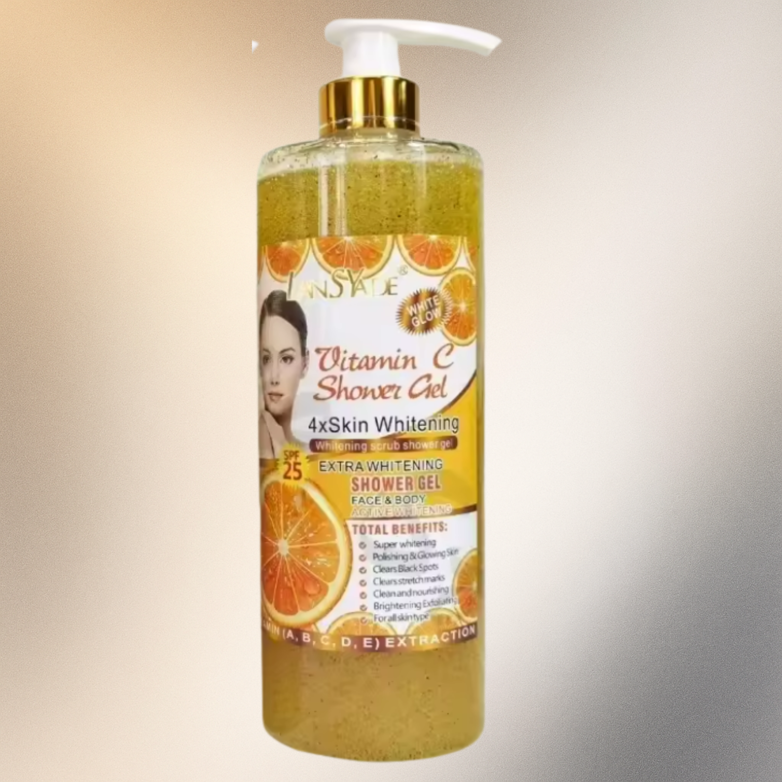 LanSYade Vitamin Shower Gel 1000 Ml - Premium Beauty Product