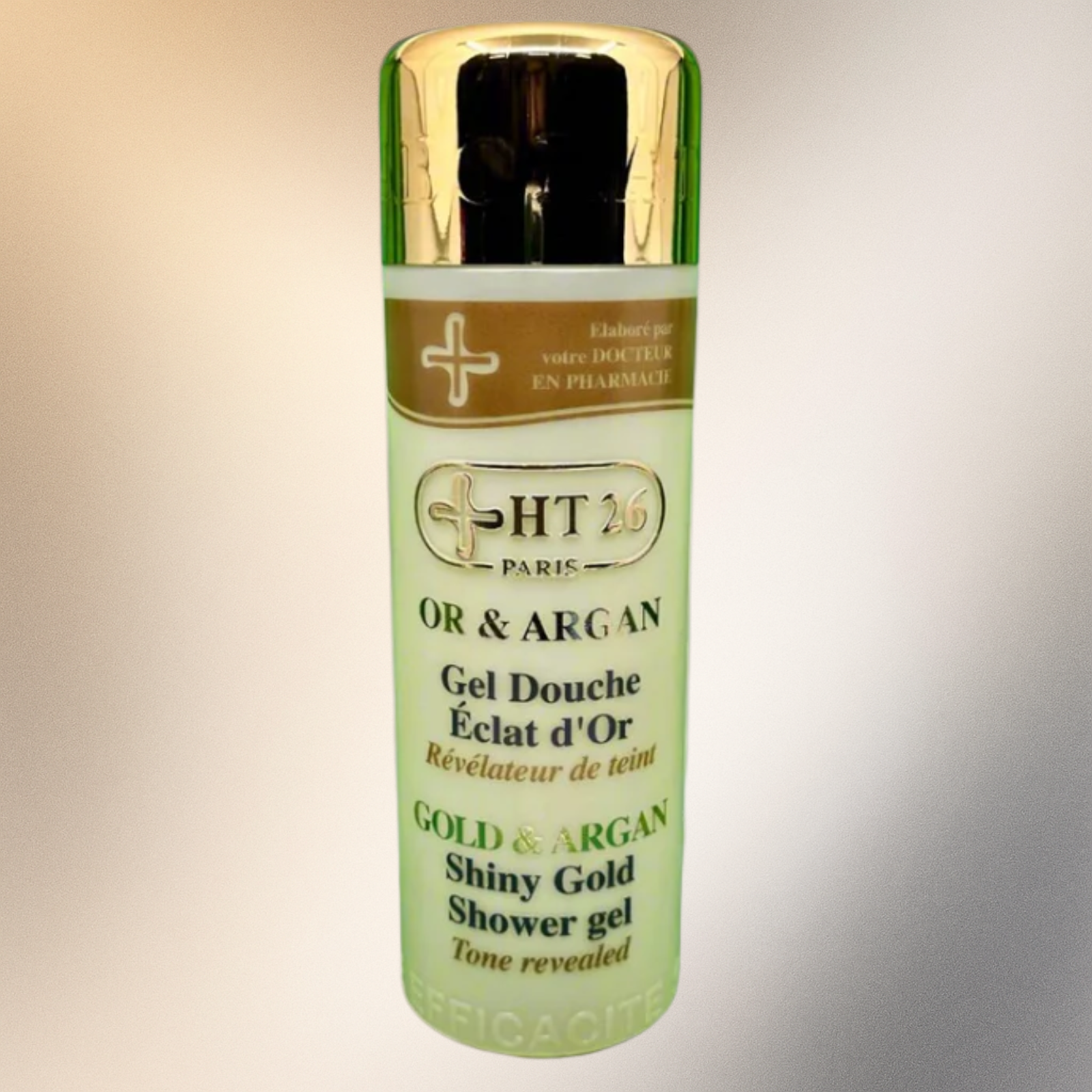 HT26 Gold & Argan Shiny Gold Shower Gel 1000ml - Premium Beauty Product