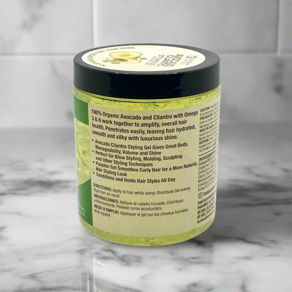Fantasia Natural Avocado Cilantro Styling Gel 20 Oz Avocado  - Premium Beauty Product