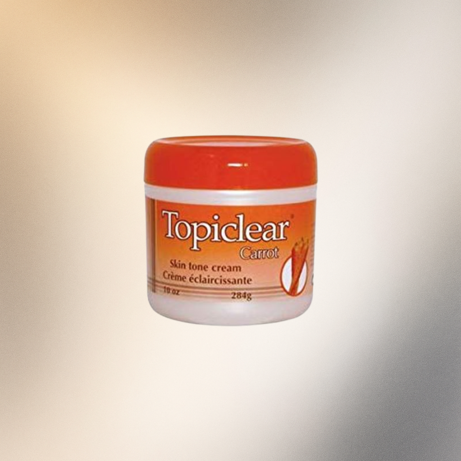 Topiclear Carrot Skin Tone Cream Jar 10oz - Premium Beauty Product
