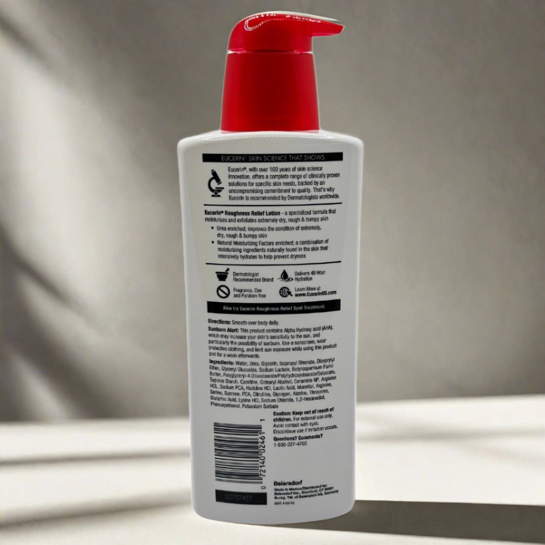 Smooth Eucerin Roughness Relief Lotion For Bumpy Skin 500 Ml - Premium Beauty Product