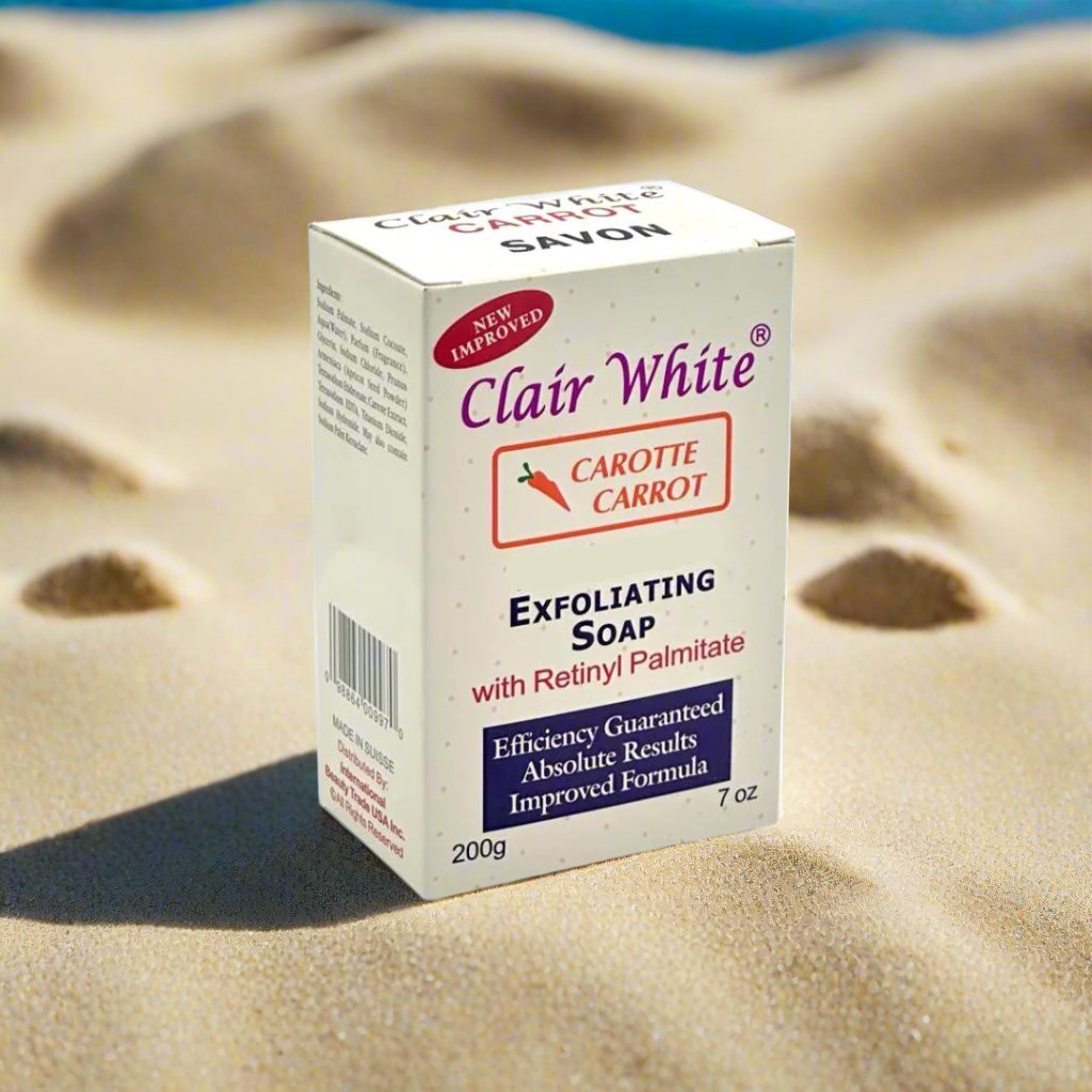 Clair White Carrot Exfoliating Soap 7 oz - Premium Beauty Product