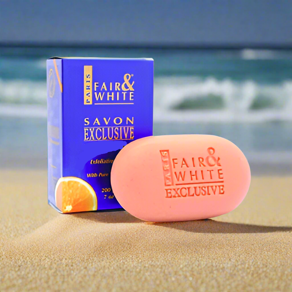 Fair & White Exclusive Exfoliating Soap with Pure Vitamin C  - Premium Beauty Product