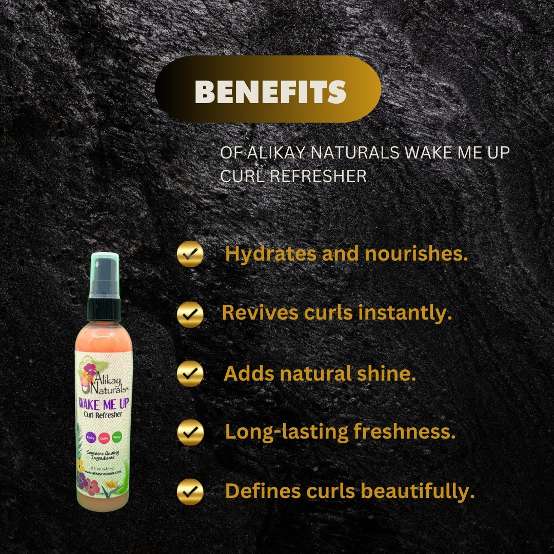 Alikay Naturals Wake Me Up Curl Refresher 237Ml - Premium Beauty Product