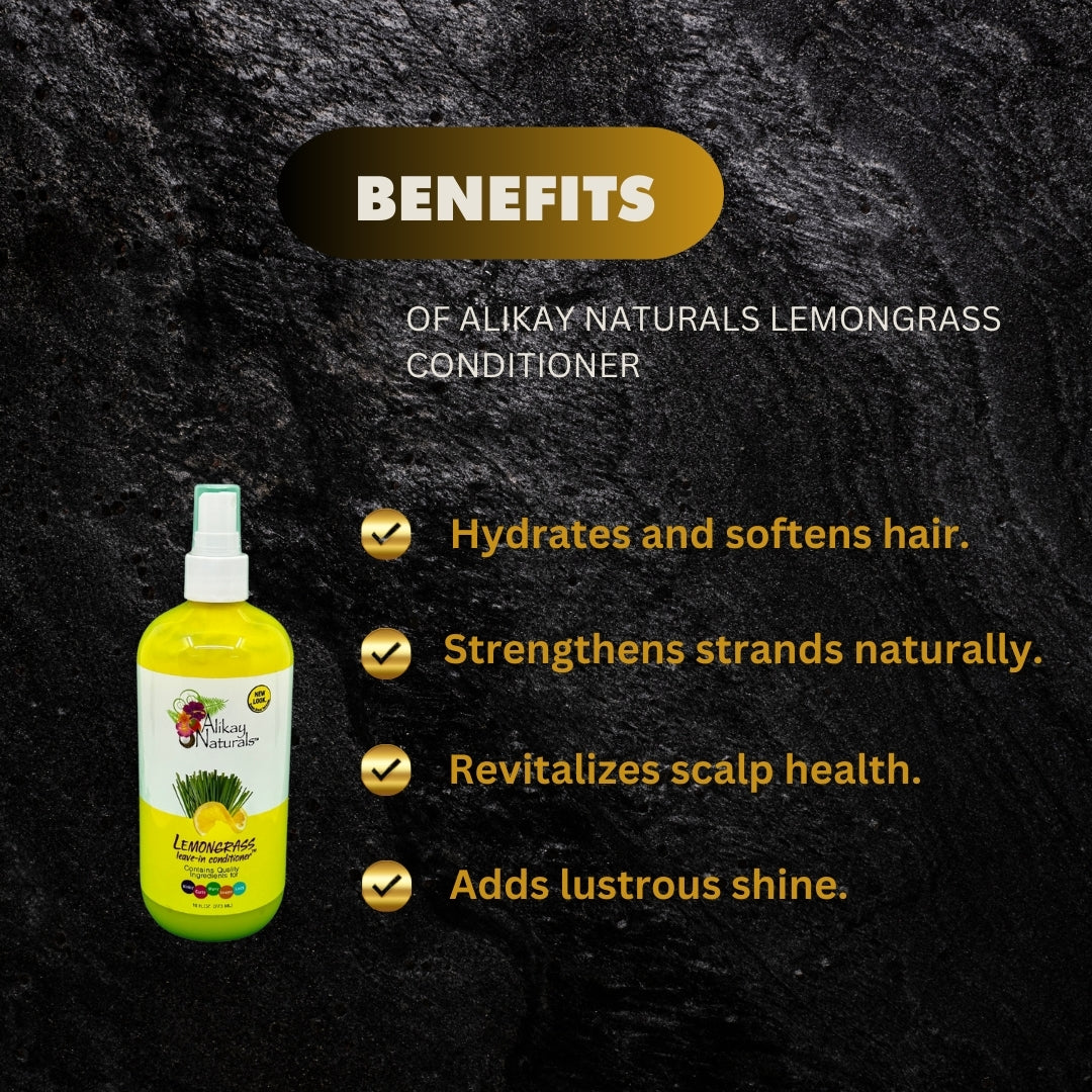 Alikay Naturals Lemongrass Conditioner 273Ml - Premium Beauty Product