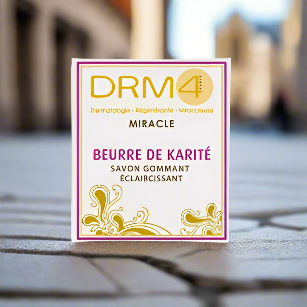 DRM4 MIRACLE Shea Butter Scrubbing Soap 7 oz - Premium Beauty Product