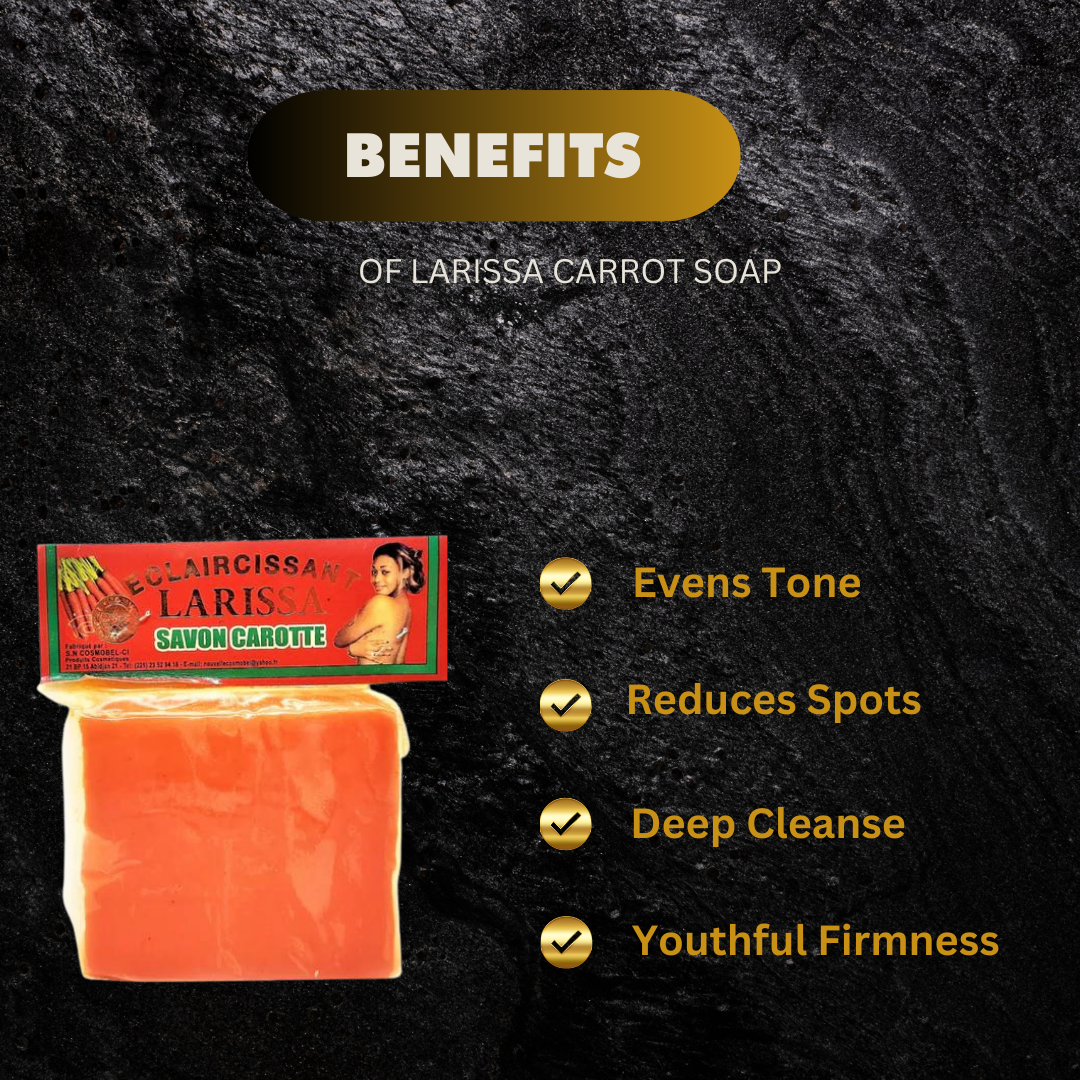 Larissa Carrot Soap 225G - Premium Beauty Product