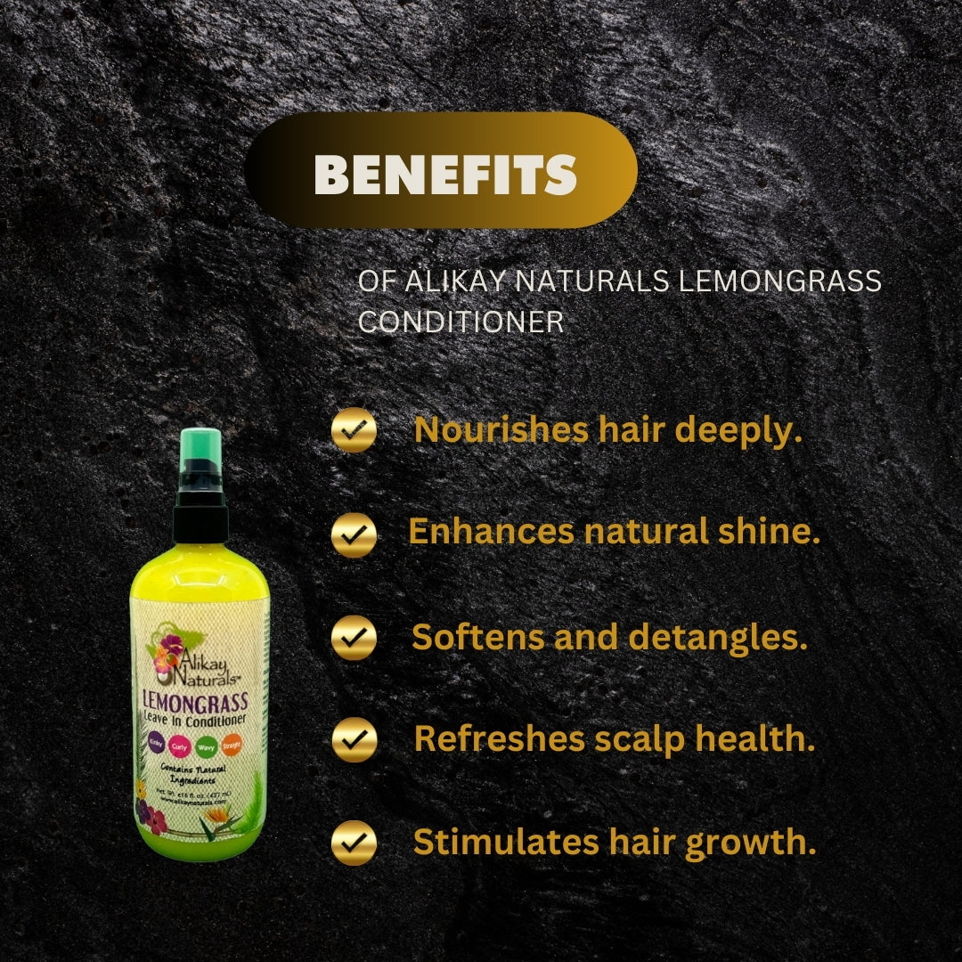 Alikay Naturals Lemongrass Conditioner 437Ml - Premium Beauty Product