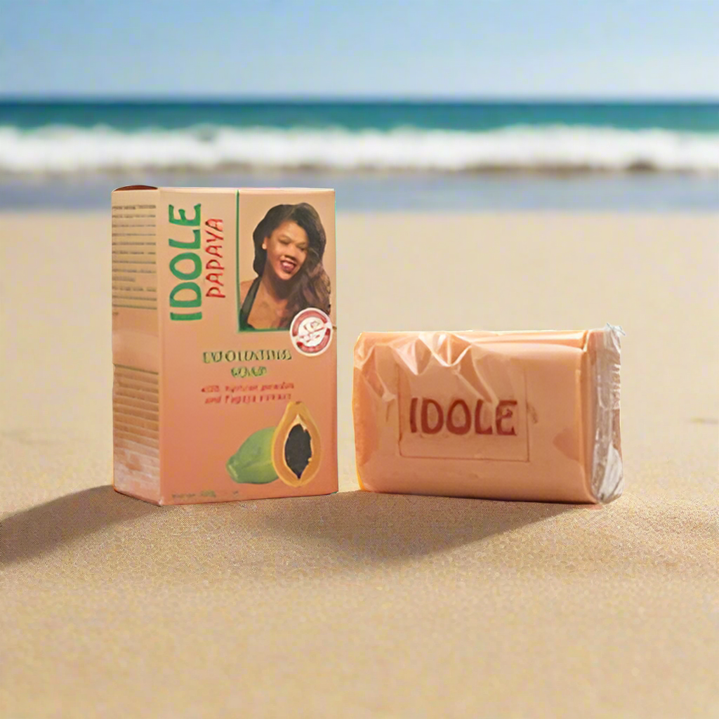 Idole Papaya Exfoliating Soap 7 oz / 200ml - Premium Beauty Product