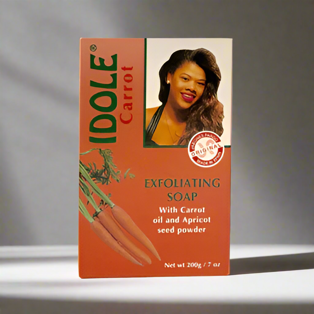 Idole Carrot Exfoliating Soap With Carrot 125g - 3 Pack - Premium Beauty Product