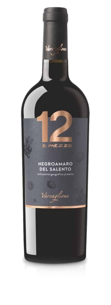 2022 Varvaglione 12 e Mezzo Negroamaro del Salento IGP, Puglia, Italy (750ml)