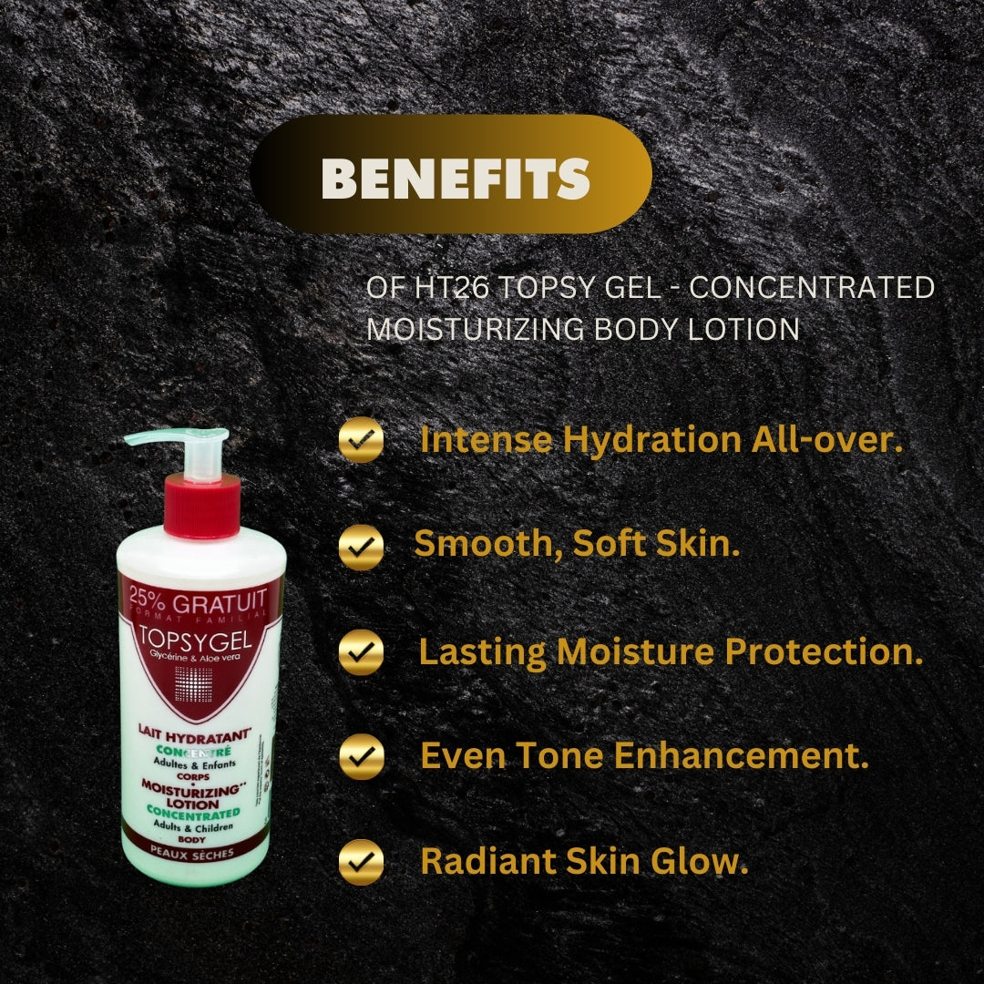 Ht26 Topsy Gel Concentrated Moisturizing Body Lotion - Premium Beauty Product