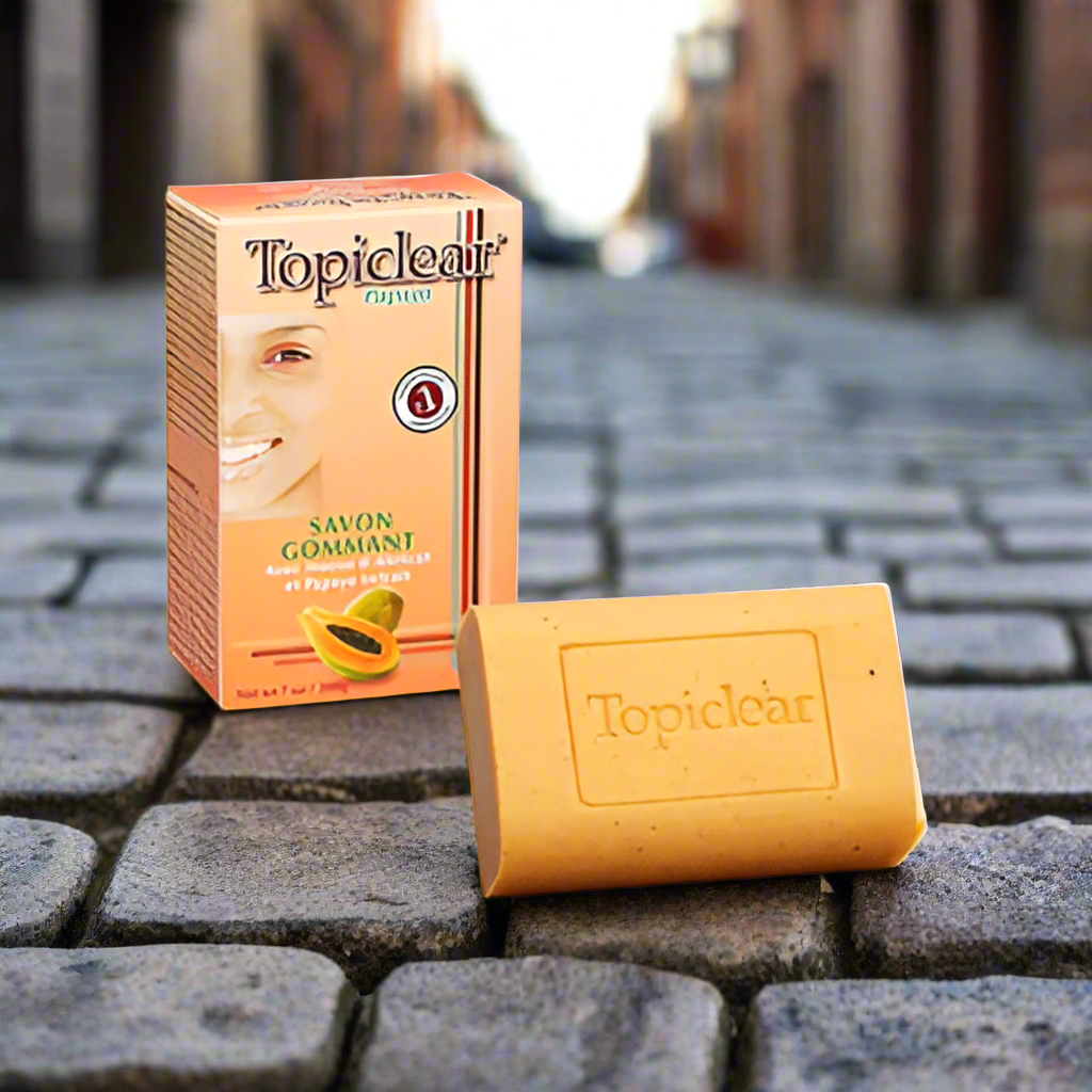 Topiclear Papaya Exfoliating Soap 7 oz - Premium Beauty Product