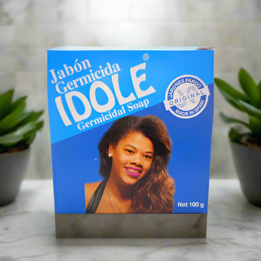 Idole Blue Medicated Germicidal Antiseptic Soap 100 g (pack  - Premium Beauty Product