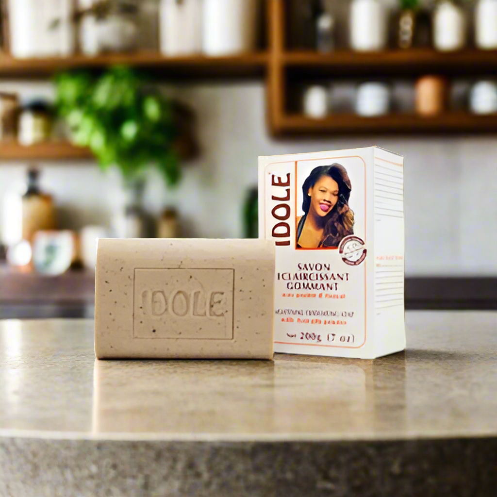 Idole Exfoliating Soap with Avocado Powder 4.4 oz (small) - Premium Beauty Product