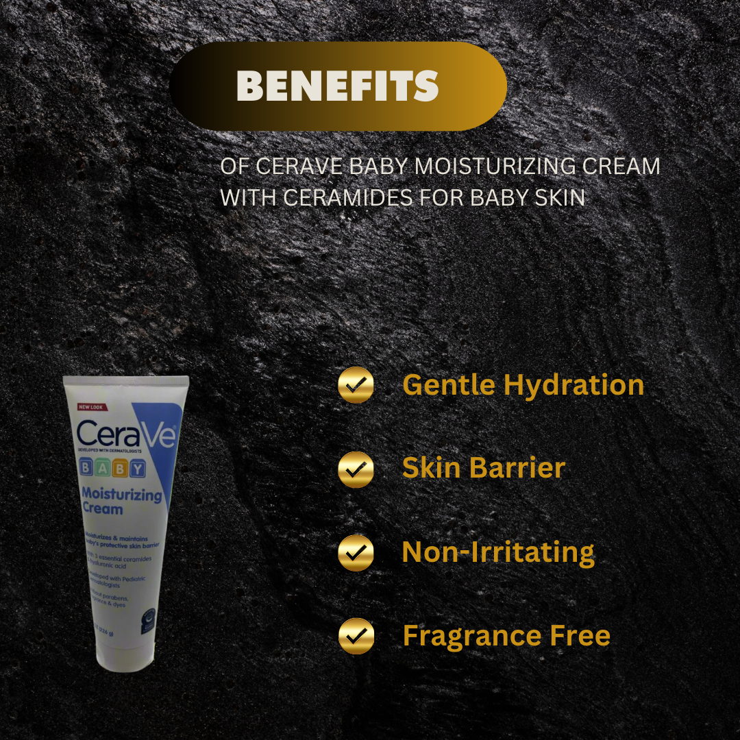 Cerave Baby Moisturizing Cream With Ceramides For Baby Skin  - Premium Beauty Product