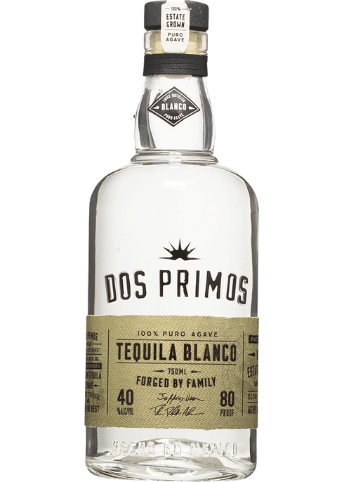 Dos Primos Tequila Blanco, Mexico (750ml)