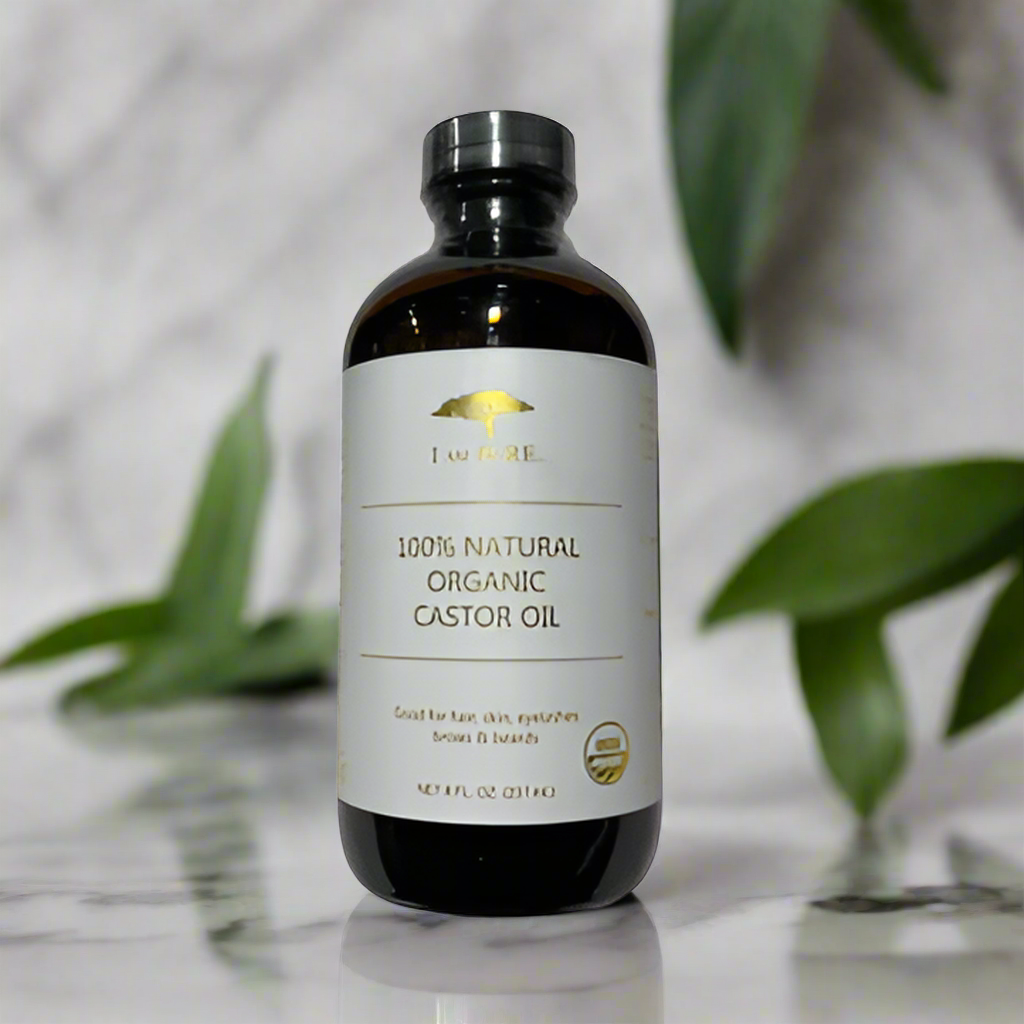 I AM PURE 100% NATURAL ORGANIC CASTOR OIL 8oz - Premium Beauty Product