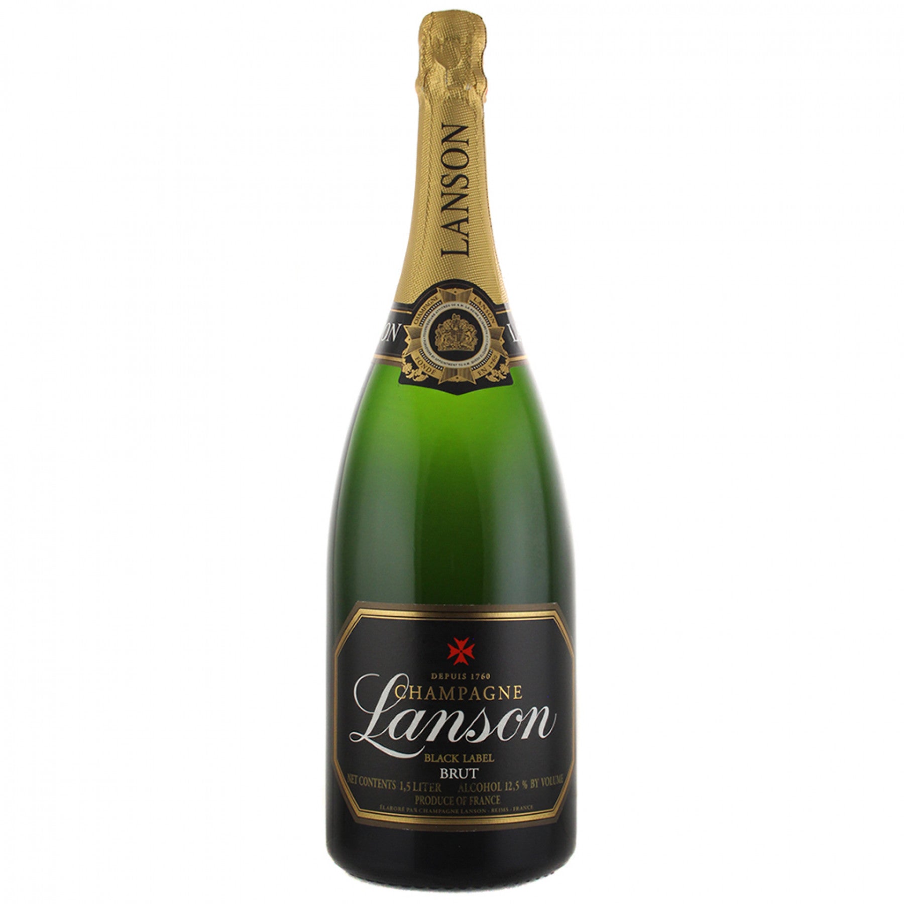 Lanson Black Label Brut, Champagne, France (1.5L)
