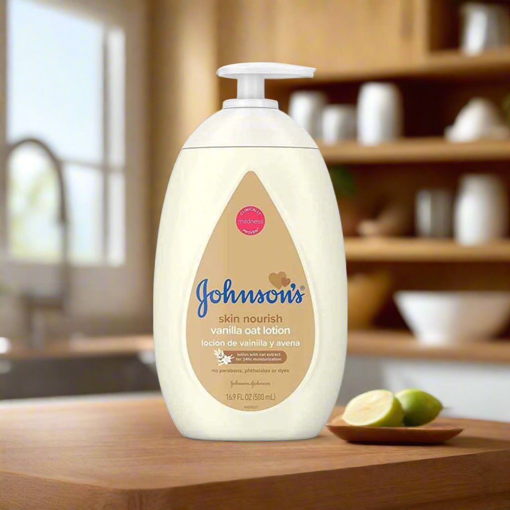 Johnson's Baby Moisturizing Lotion with Nourishing Vanilla 1 - Premium Beauty Product