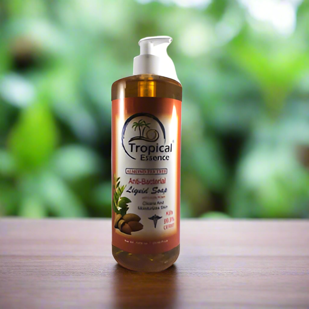 Tropical Essence Anti-Bacterial Liquid Soap Almond-Tea Tree  - Premium Beauty Product