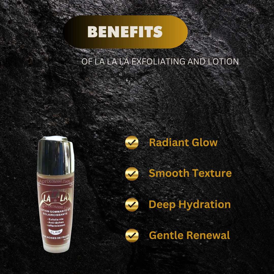 La La La Exfoliating And Lotion 100Ml - Premium Beauty Product