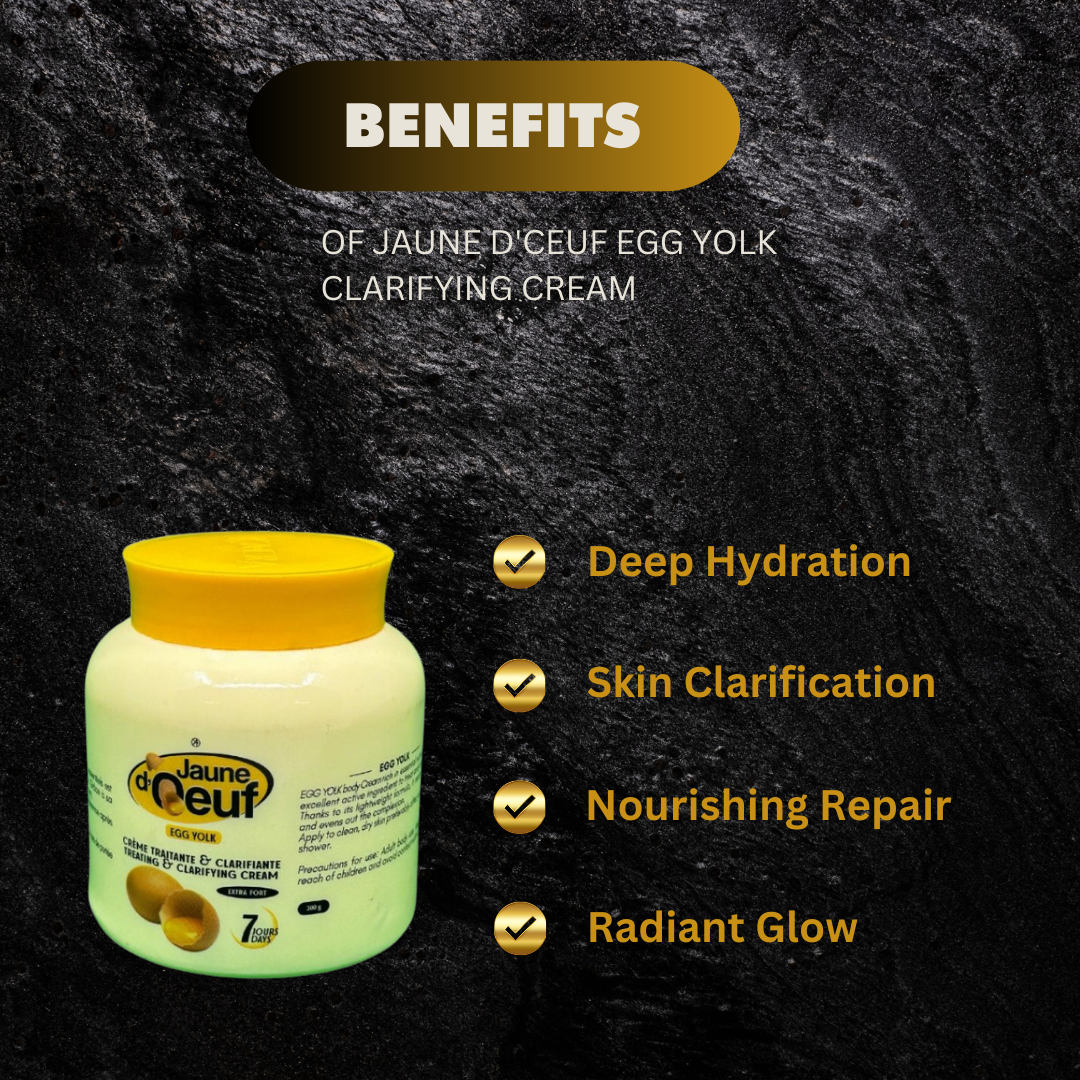 Jaune Dceuf Egg Yolk Clarifying Cream 300G - Premium Beauty Product