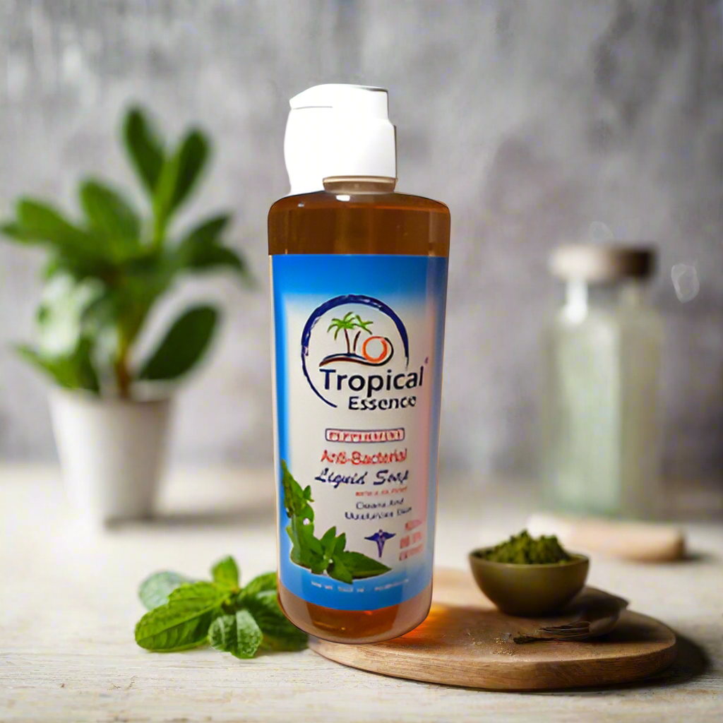 Tropical Essence Peppermint Anti-Bacterial Liquid Soap 1000m - Premium Beauty Product
