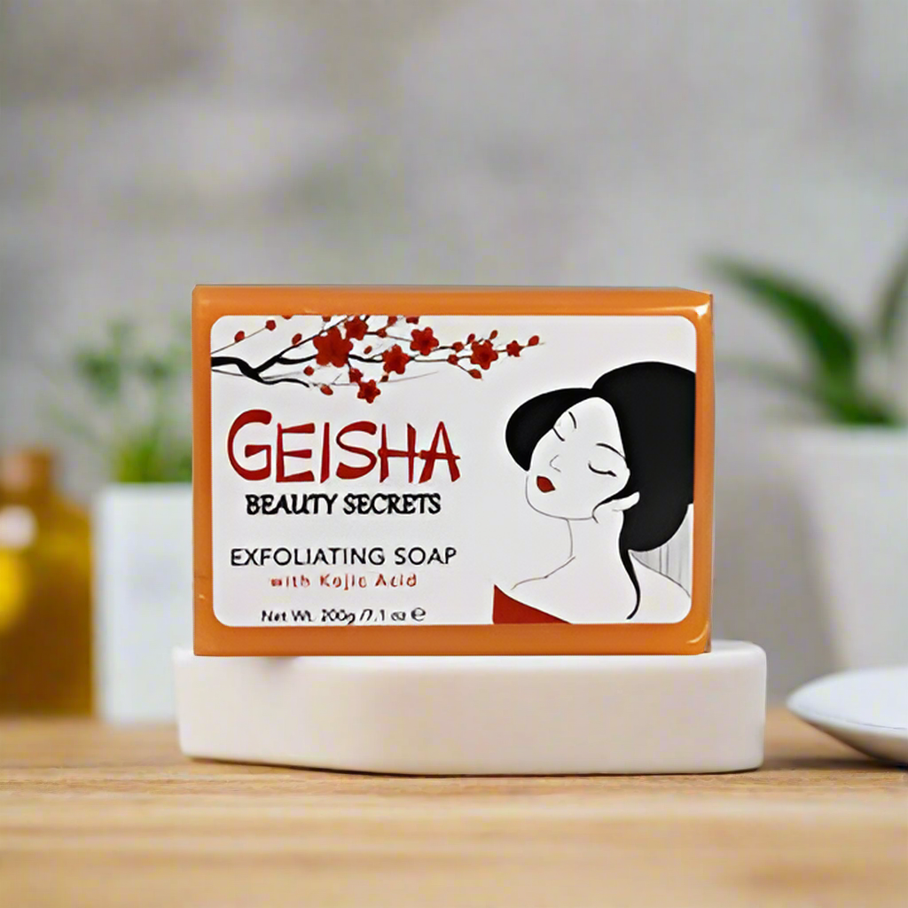 Geisha Beauty Secrets Soap 200g with Kojic Acid - Premium Beauty Product