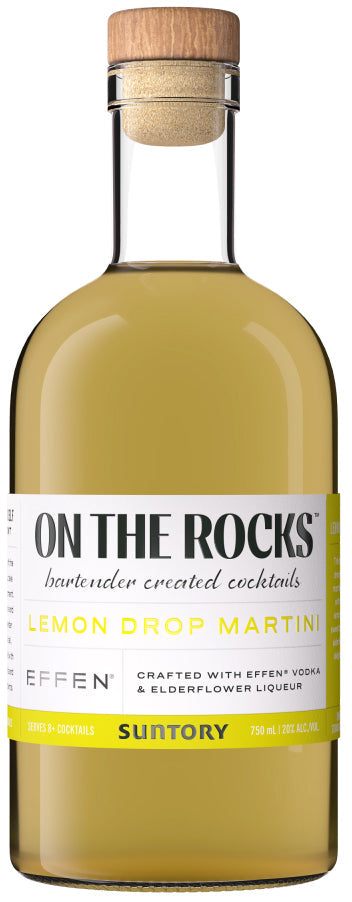 On The Rocks Premium Cocktails The Lemon Drop Martini, Texas, USA (750ml)
