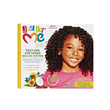 Just For Me- No-Lye Texture Softener Kit For Kids - Premium Beauty Product