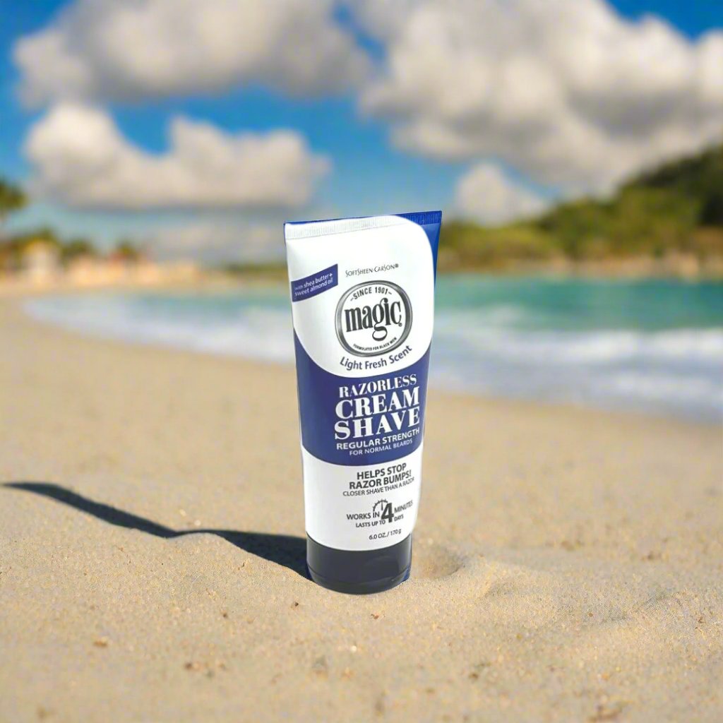 Razorless Cream Shave Light Fresh Scent, Regular Strength 6. - Premium Beauty Product