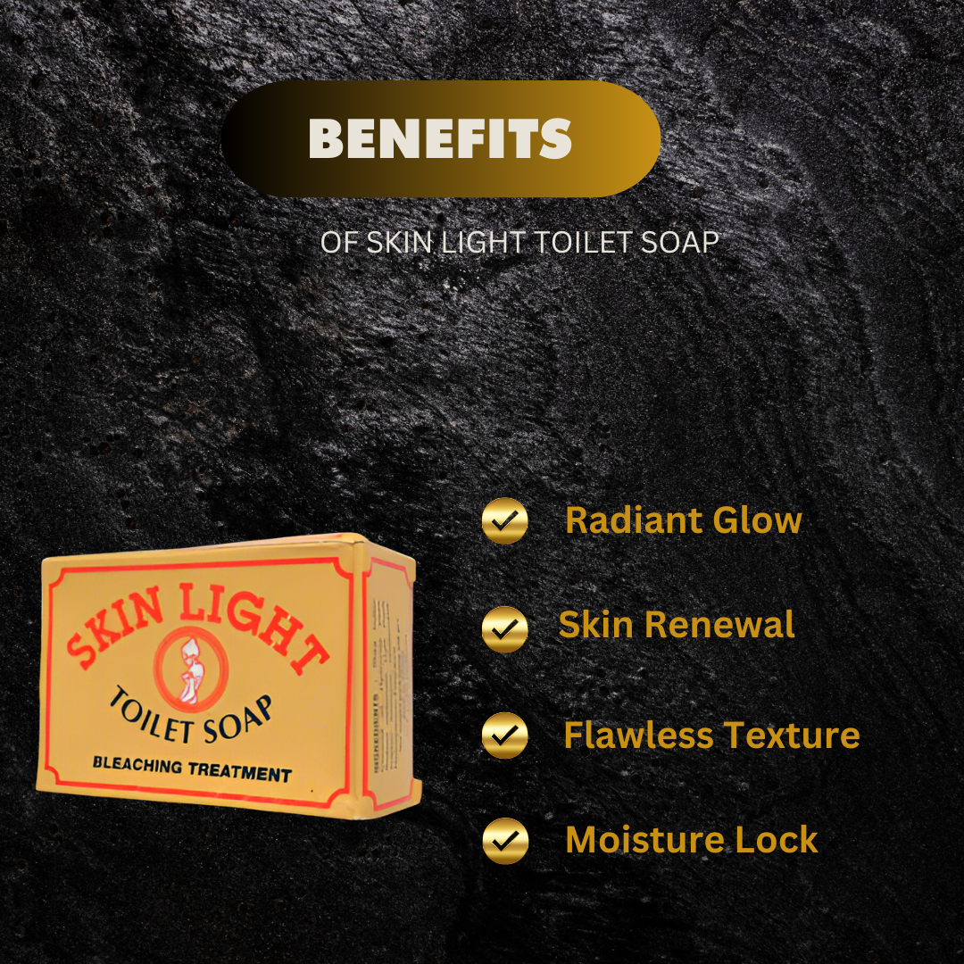 Skin Light Toilet Soap 200 G - Premium Beauty Product