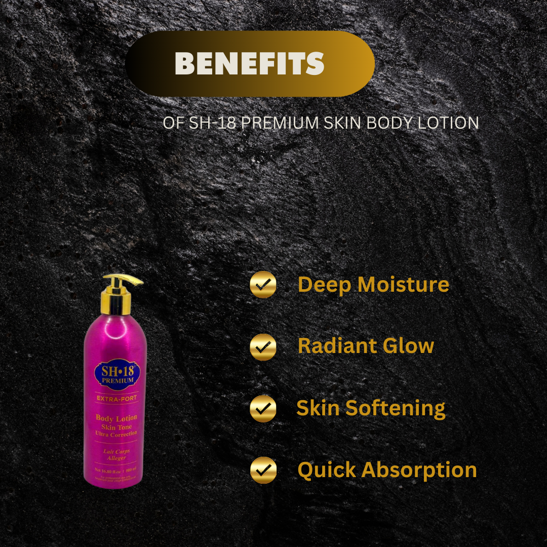Sh 18 Premium Skin Body Lotion - Premium Beauty Product
