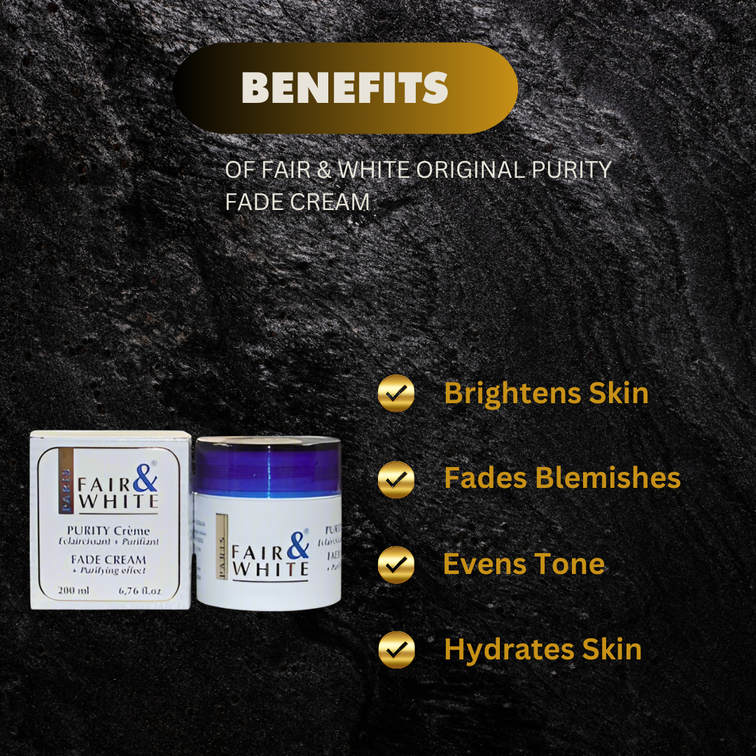 Fair White Original Purity Fade Cream 200 Ml - Premium Beauty Product