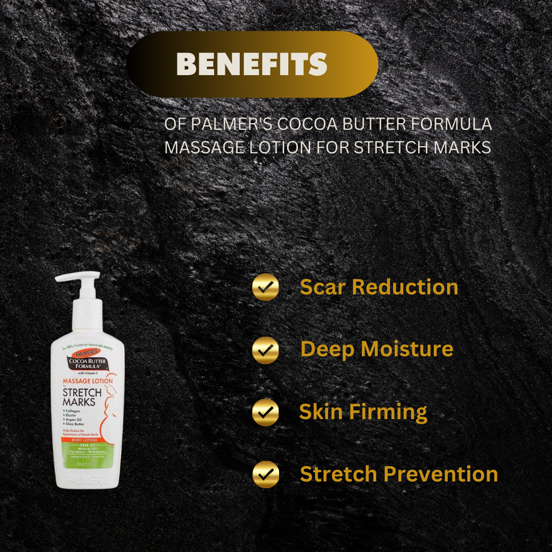 Palmers Cocoa Butter Formula Massage Lotion For Stretch Mark - Premium Beauty Product