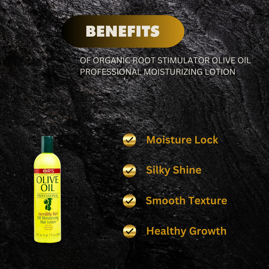 Organic Root Stimulator Olive Oil Professional Moisturizing  - Premium Beauty Product