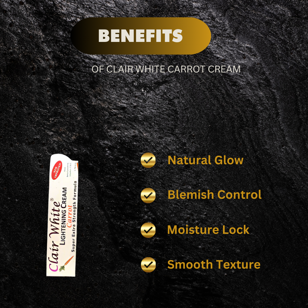 Clair White Carrot Cream 1 76 Oz - Premium Beauty Product