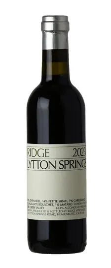 2023 Ridge Vineyards Lytton Springs, Dry Creek Valley, USA (375ml HALF BOTTLE)