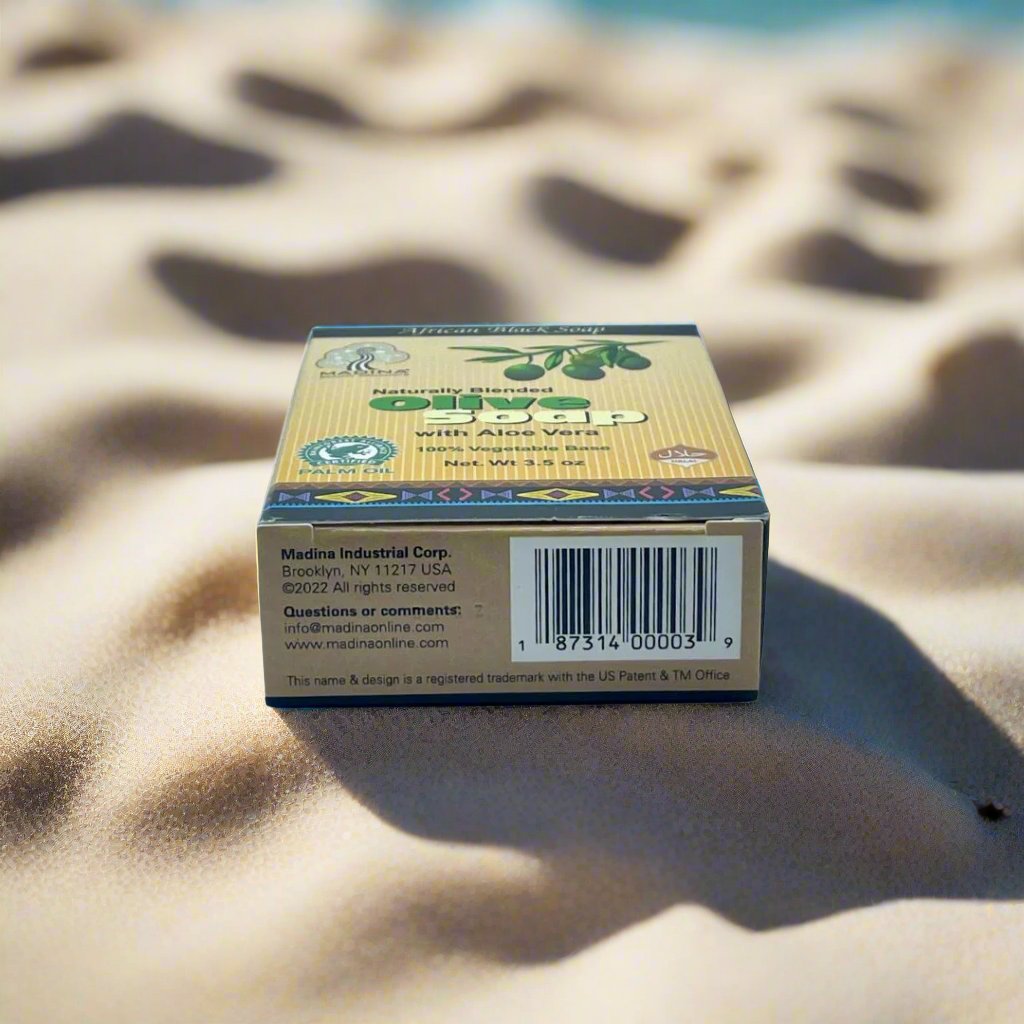 African Black Soap Naturally Blended Olive Soap With Aloe Ve - Premium Beauty Product