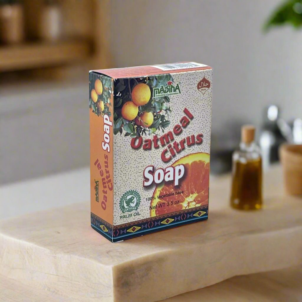 Madina Oatmeal Citrus Soap 3.5oz - Premium Beauty Product