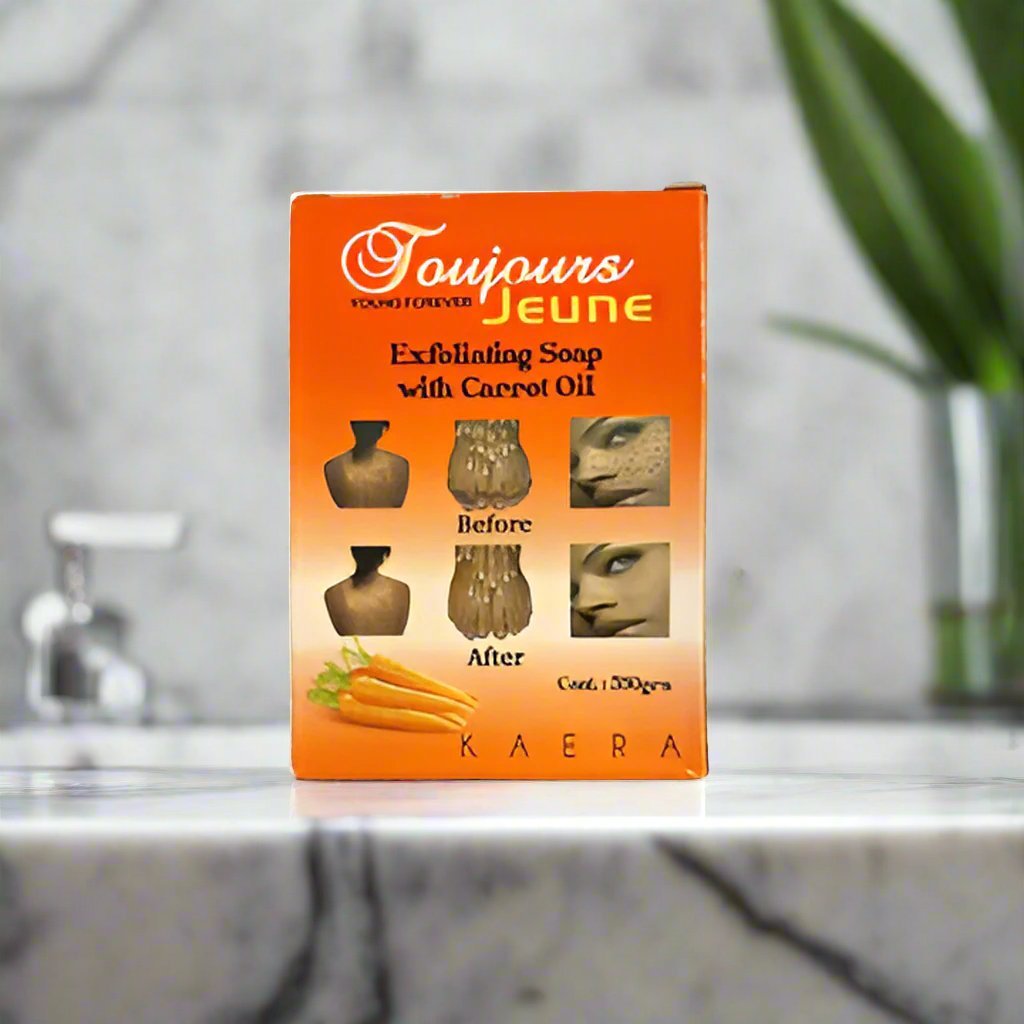 Toujours JEUNE Exfoliating Soap With Carrot 250g - Premium Beauty Product