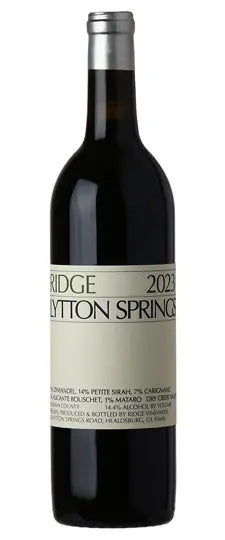 2022 Ridge Vineyards Lytton Springs, Dry Creek Valley, USA (750ml)